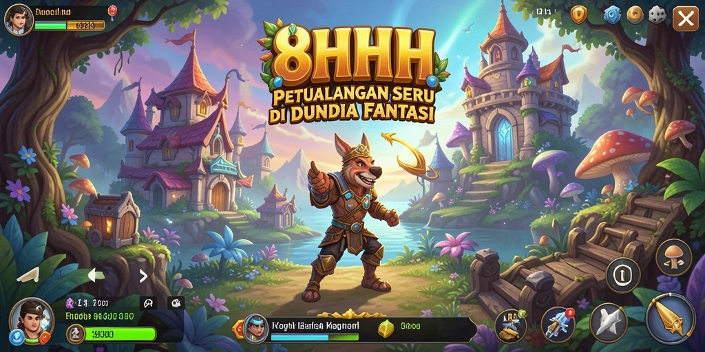 Tampilan gameplay <strong>8HHH</strong> yang penuh petualangan dan tantangan seru.