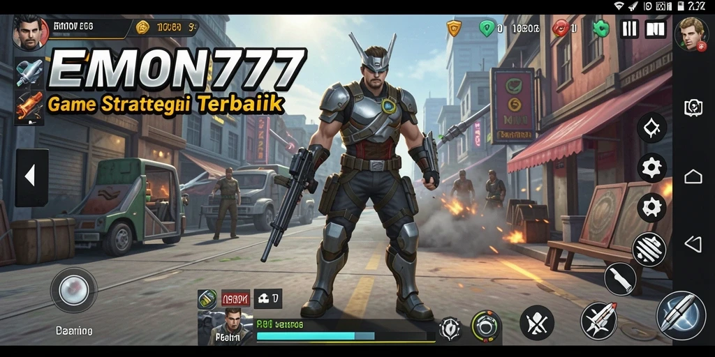 Tampilan gameplay taktis yang menegangkan di EMON777.