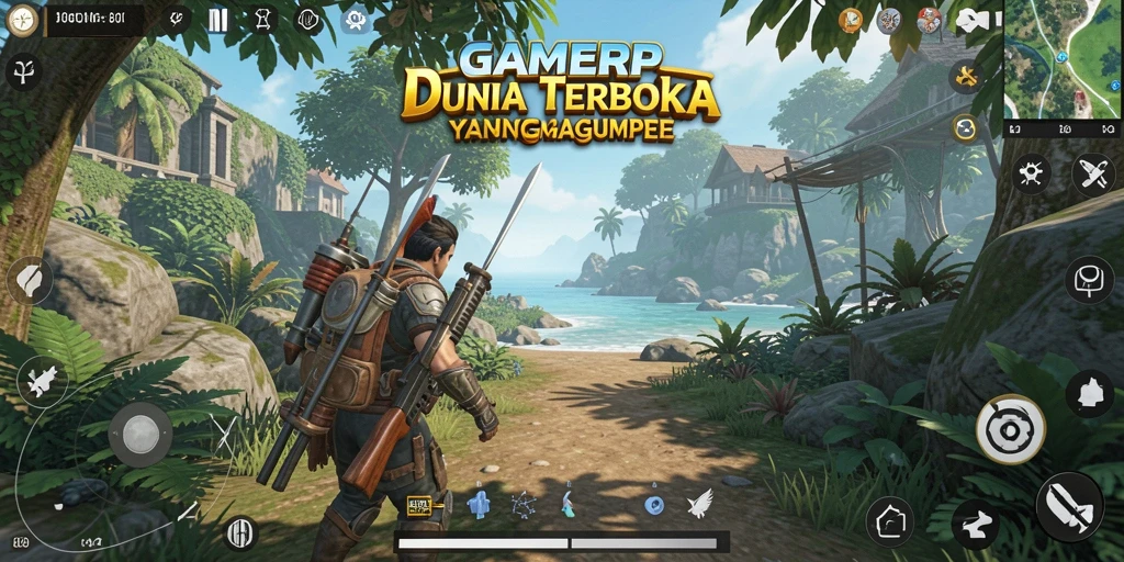 Gameplay menakjubkan di dunia terbuka yang luas.