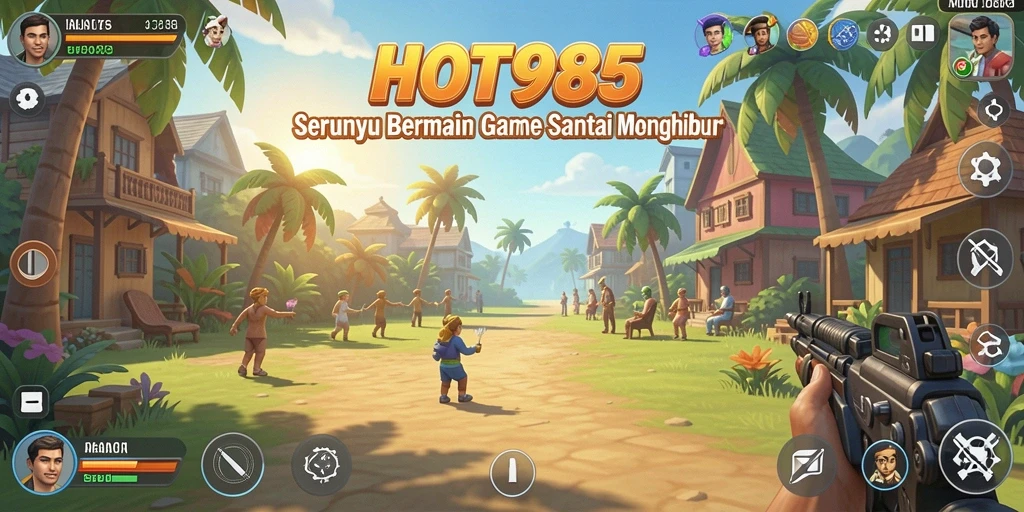 Tampilan screenshot menunjukkan gameplay seru HOT985 dengan grafis yang memukau.