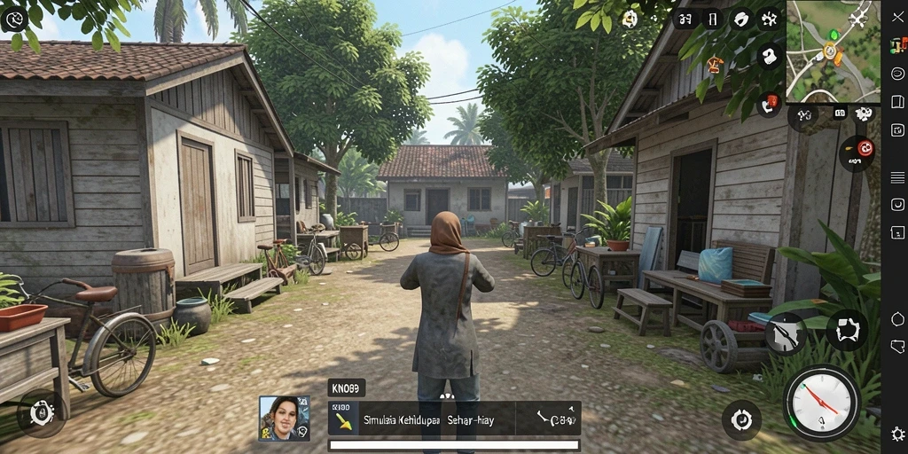 Tampilan screenshot <strong>KNO89</strong> menampilkan gameplay simulasi yang menarik.