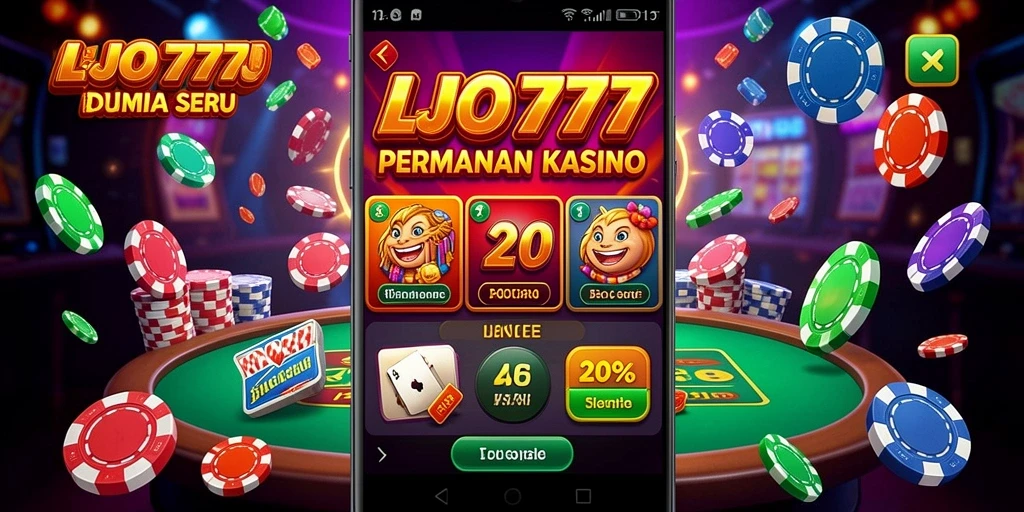 Tampilan menarik gameplay Kasino LJO777