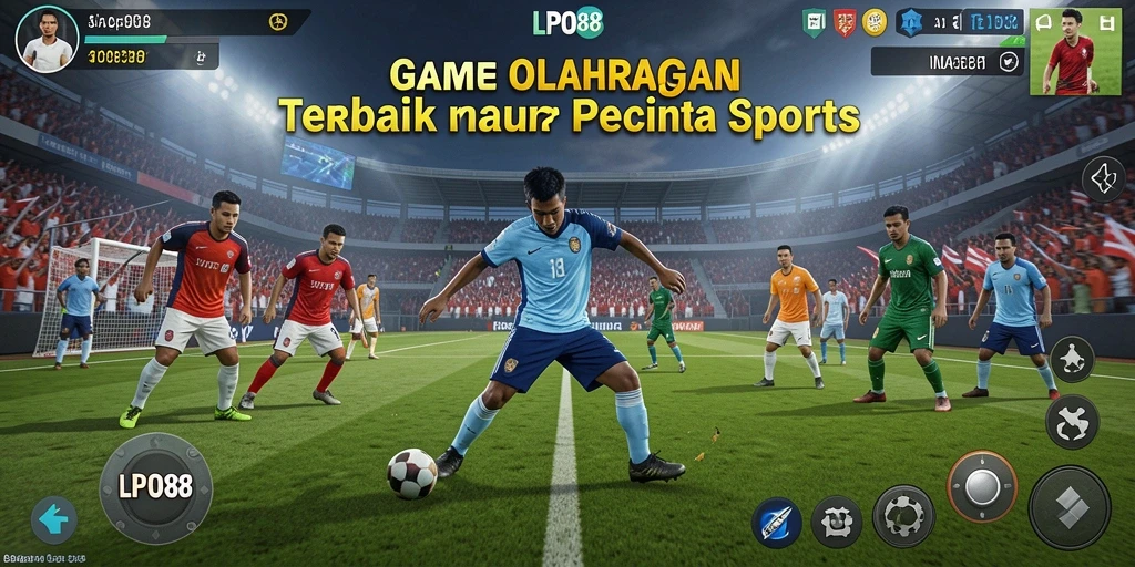 Screenshot gameplay LPO88 menampilkan aksi olahraga yang seru.