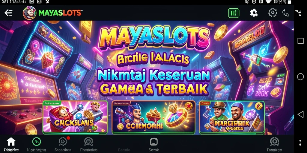 Tampilan menarik dari gameplay <strong>MAYASLOTS</strong> yang penuh warna dan variasi.
