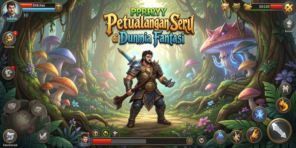 Tampilan gameplay <strong>PPRRYY</strong> yang menakjubkan, menampilkan aksi petualangan seru.